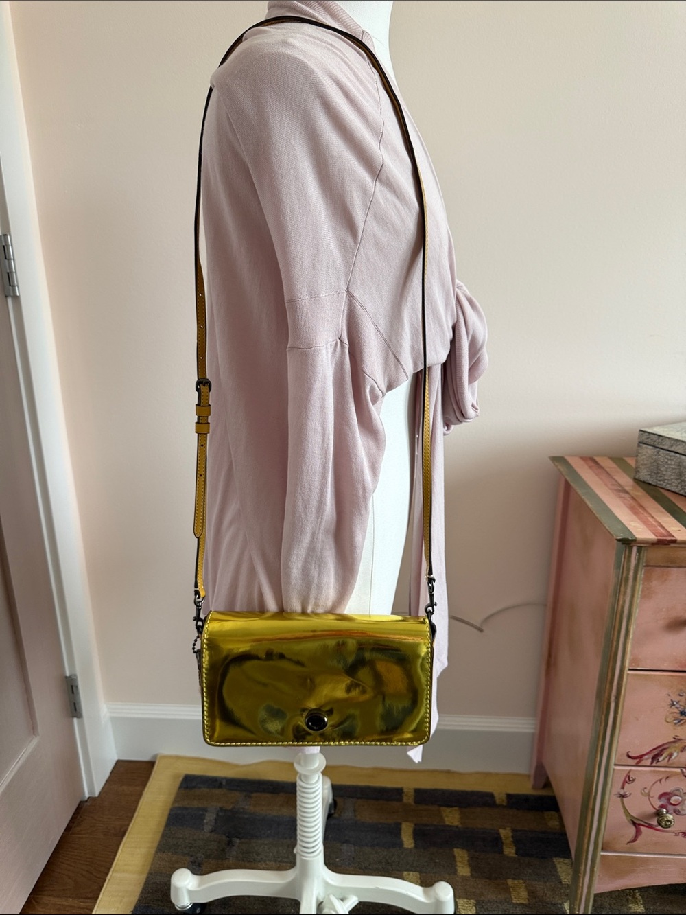 Coach Dinky Patent leather bag NEW - Picture 2 of 7